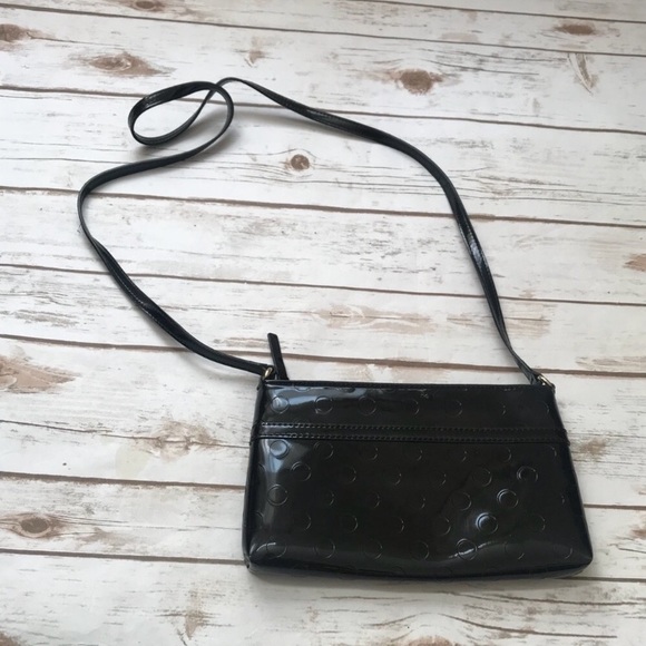 Kate Spade Camellia Street Black Patent Crossbody - Picture 2 of 4